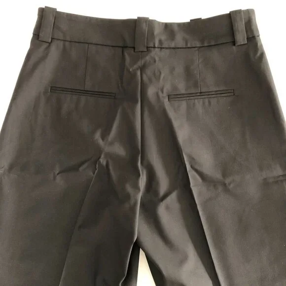 Judith & Charles Basil Bermuda Pant Shorts in Cotton + Viscose Black Sz 10 NWT - Picture 4 of 12